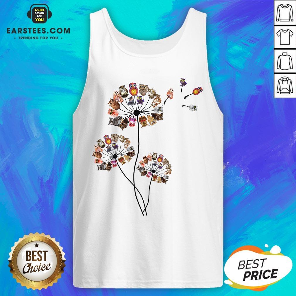 Hot Owl Dandelion Shirt