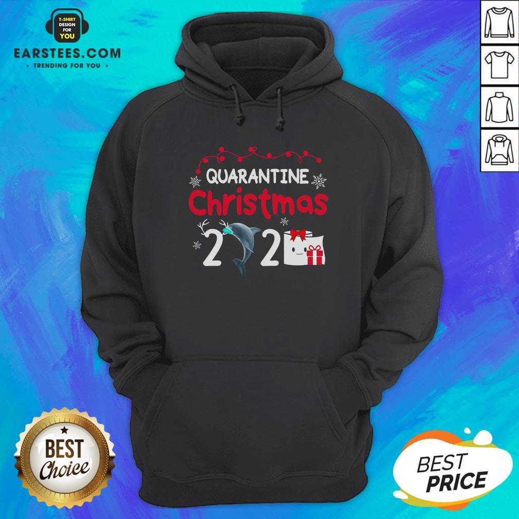 Hot Quarantine Christmas Dolphin Mask Toilet Paper 2020 Shirt