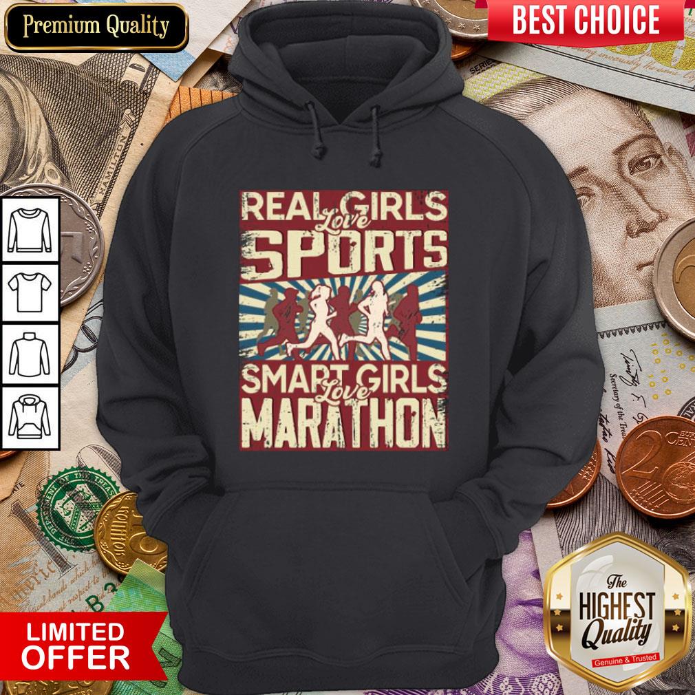 Hot Real Girls Love Sports Smart Girls Love Marathon 2020 Shirt