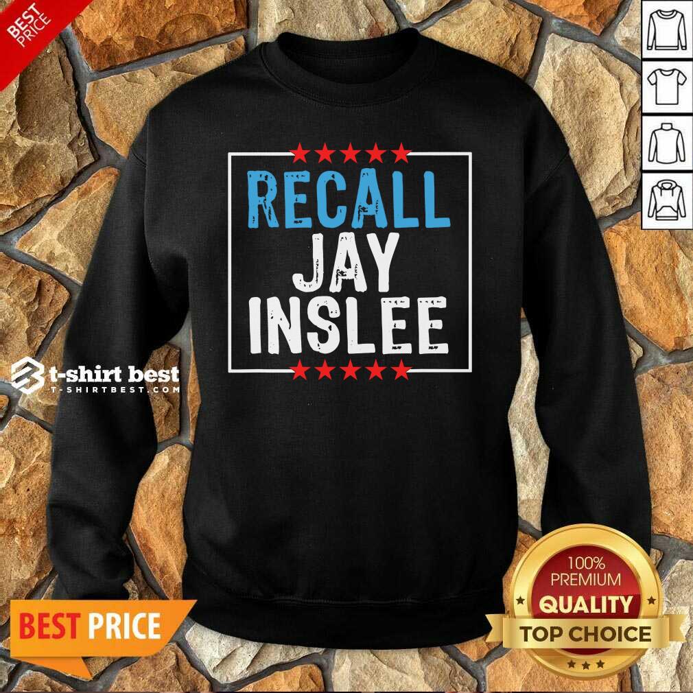 Hot Recall Jay Inslee Stars Election Shirt