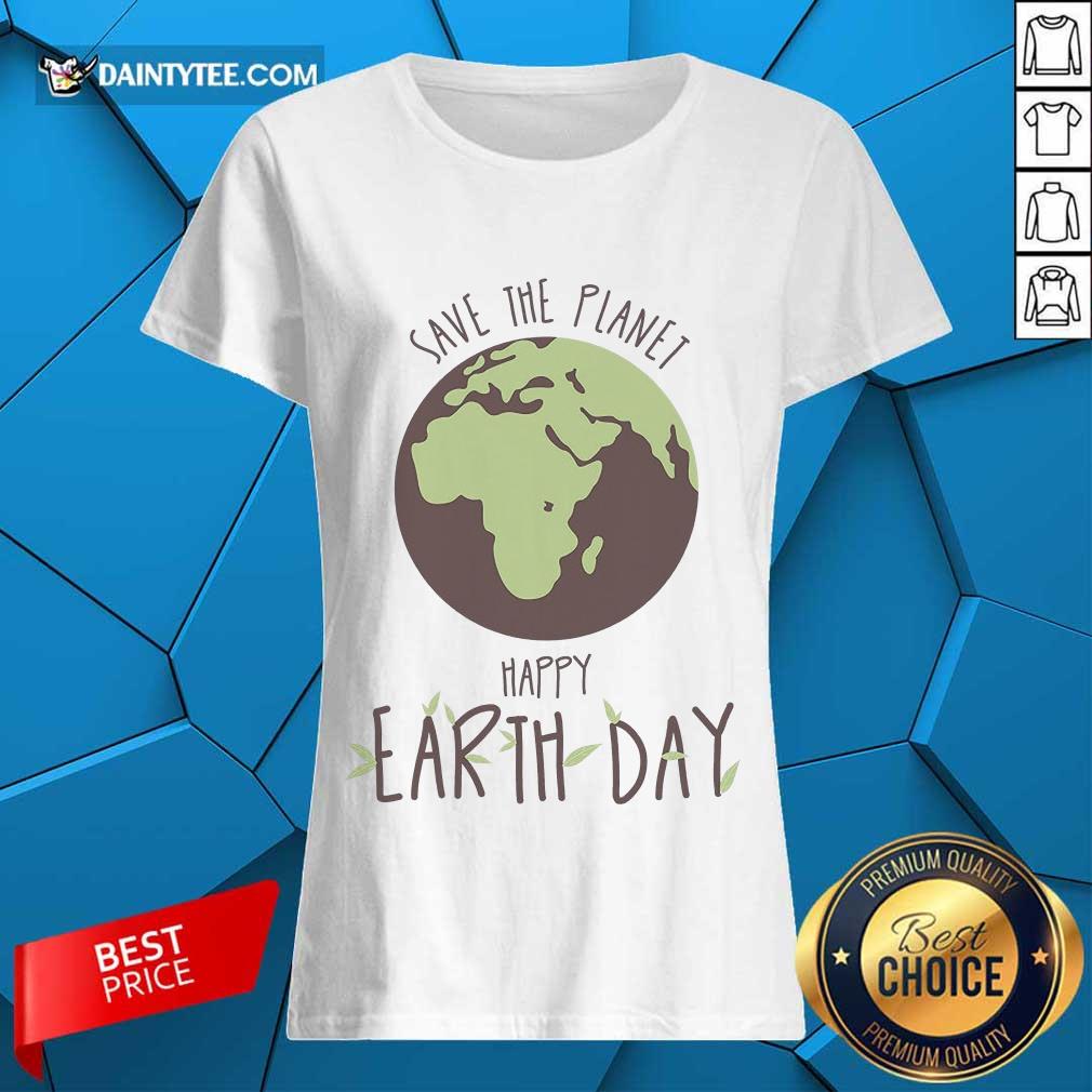 Hot Save The Planet Kids Happy Earth Day Shirt