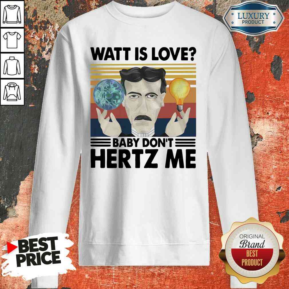 Hot Science What Is Love Baby Don’T Hertz Me Vintage Shirt