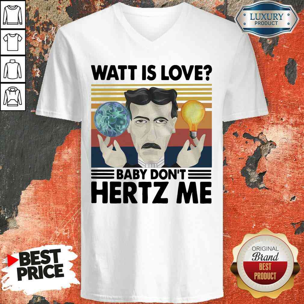 Hot Science What Is Love Baby Don’T Hertz Me Vintage Shirt
