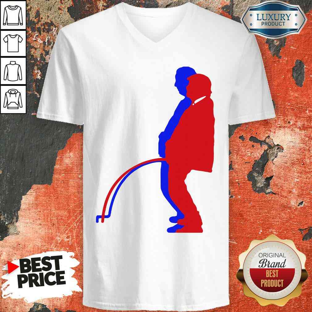 Hot Silhouette Of People Flashing A Shirt