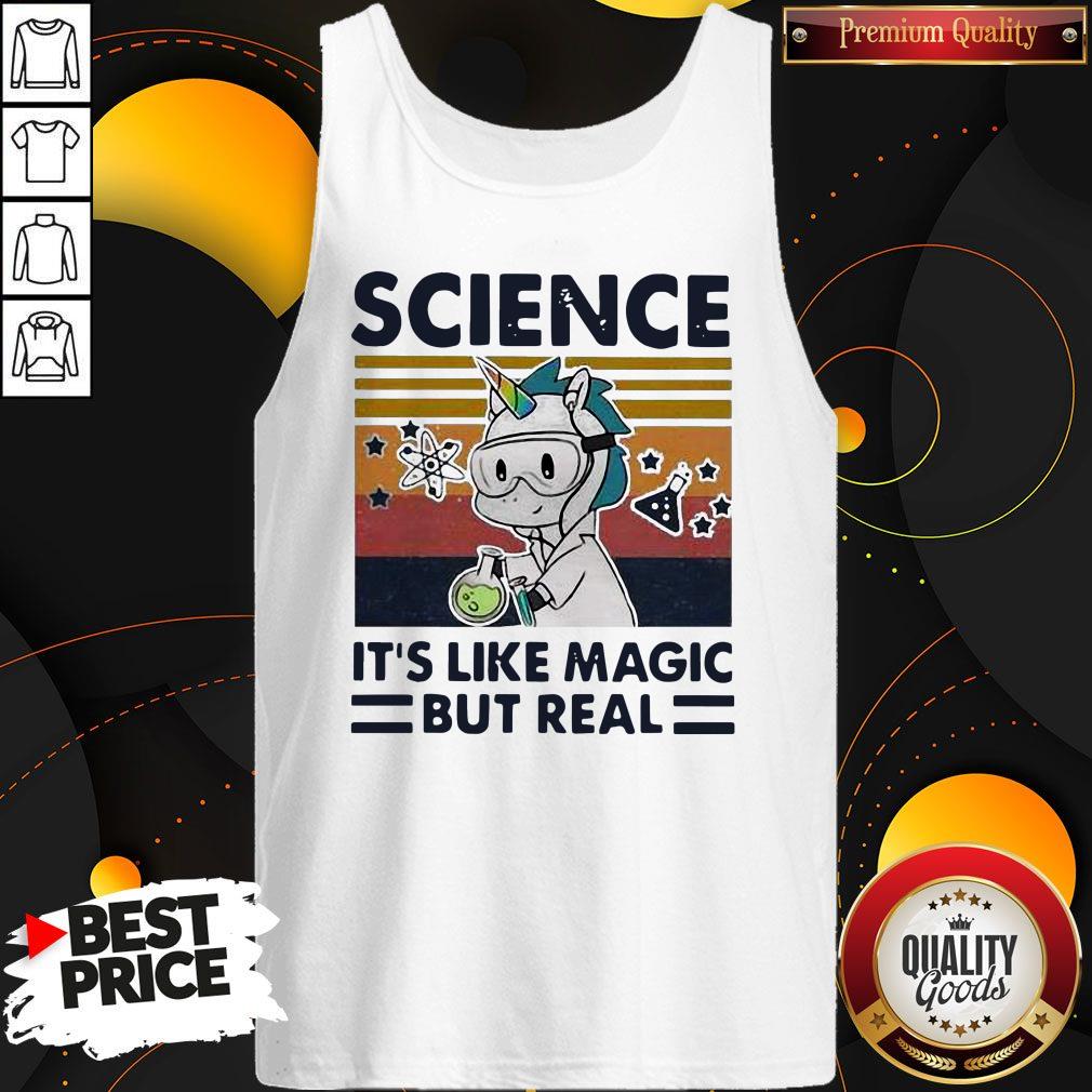 Hot Unicorn Science It’s Like Magic But Real Shirt