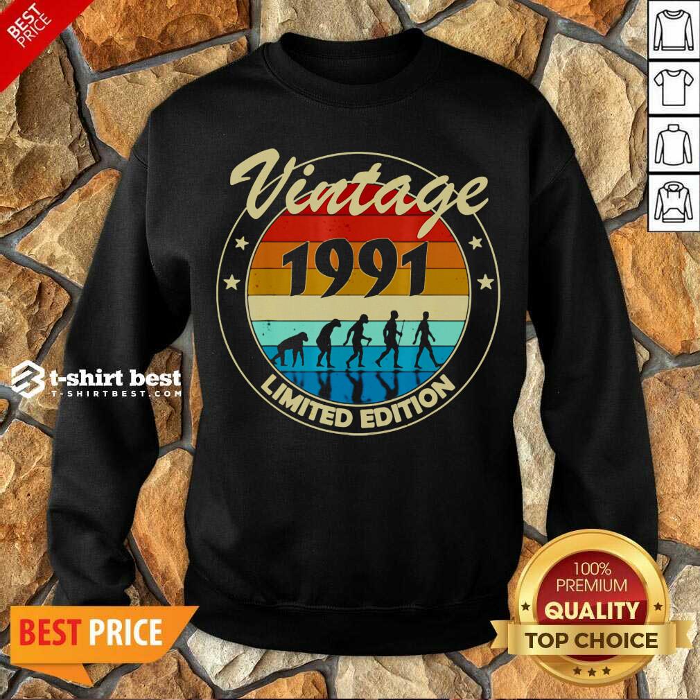 Hot Vintage 1991 Birthday Shirt