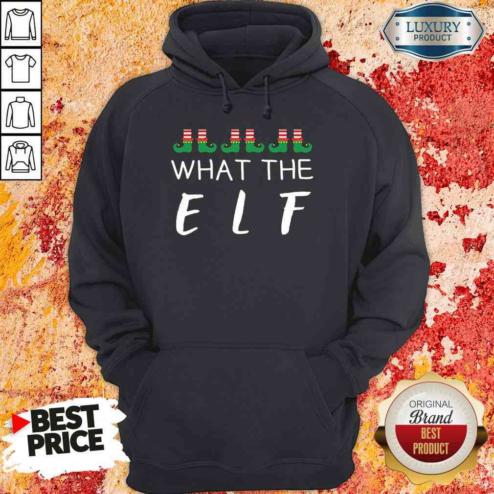 Hot What The Elf Funny Christmas Pajama Shirt
