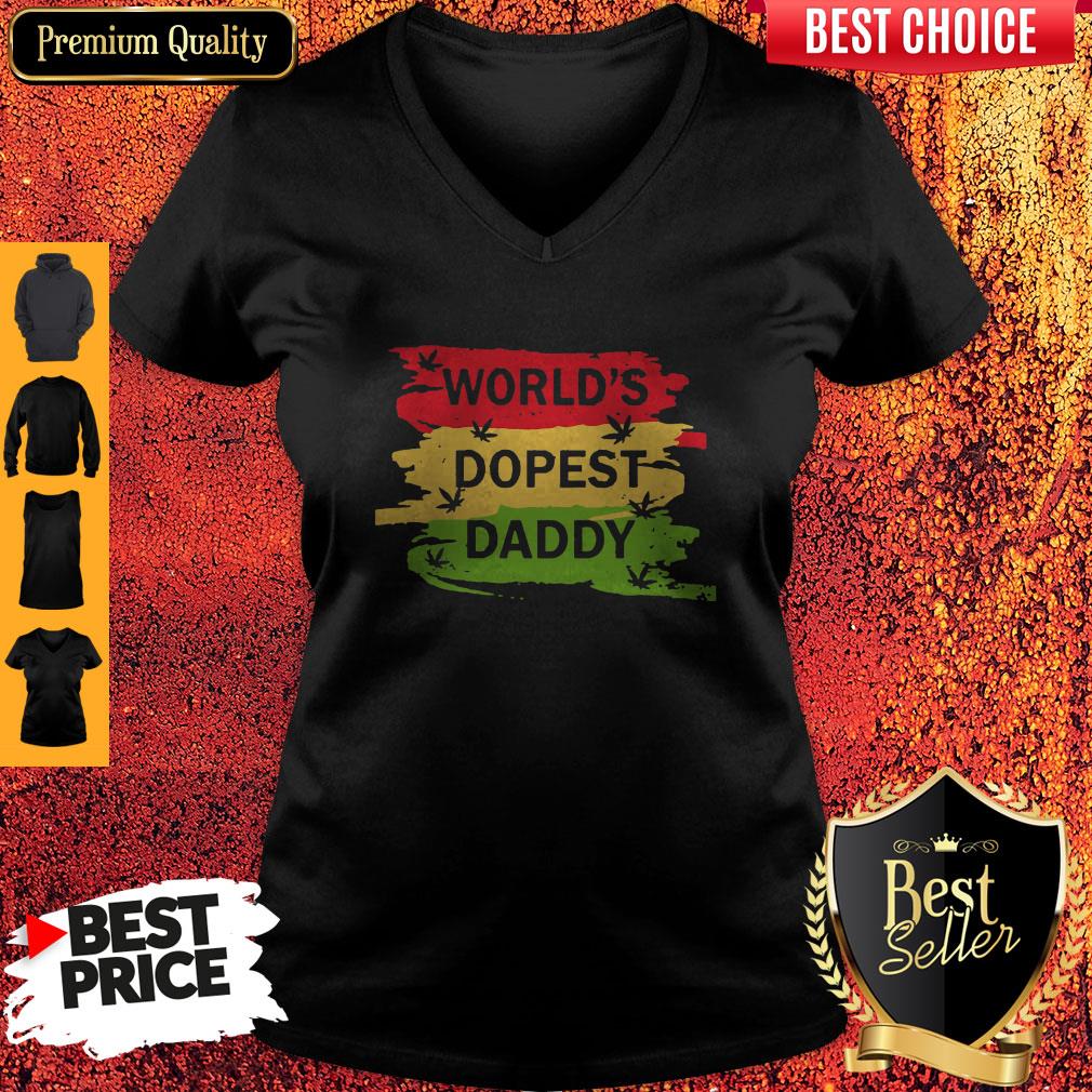 Hot World’s Dopest Daddy Cannabis Shirt