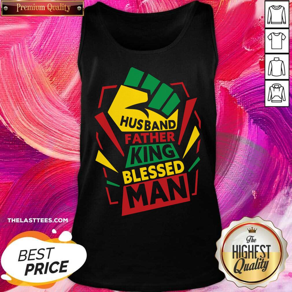 Husband Father King Blessed Man Shirt