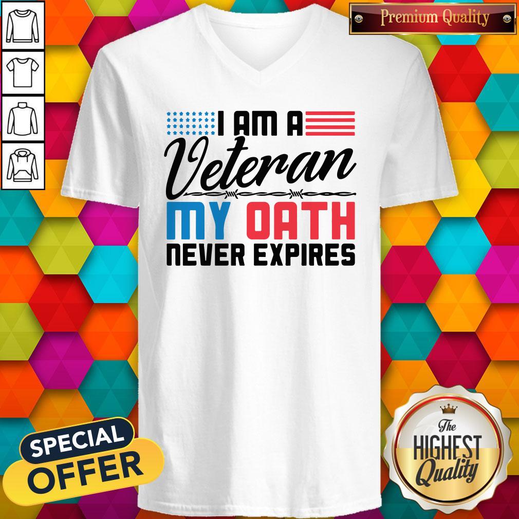 I Am A Veteran My Oath Never Expires Shirt