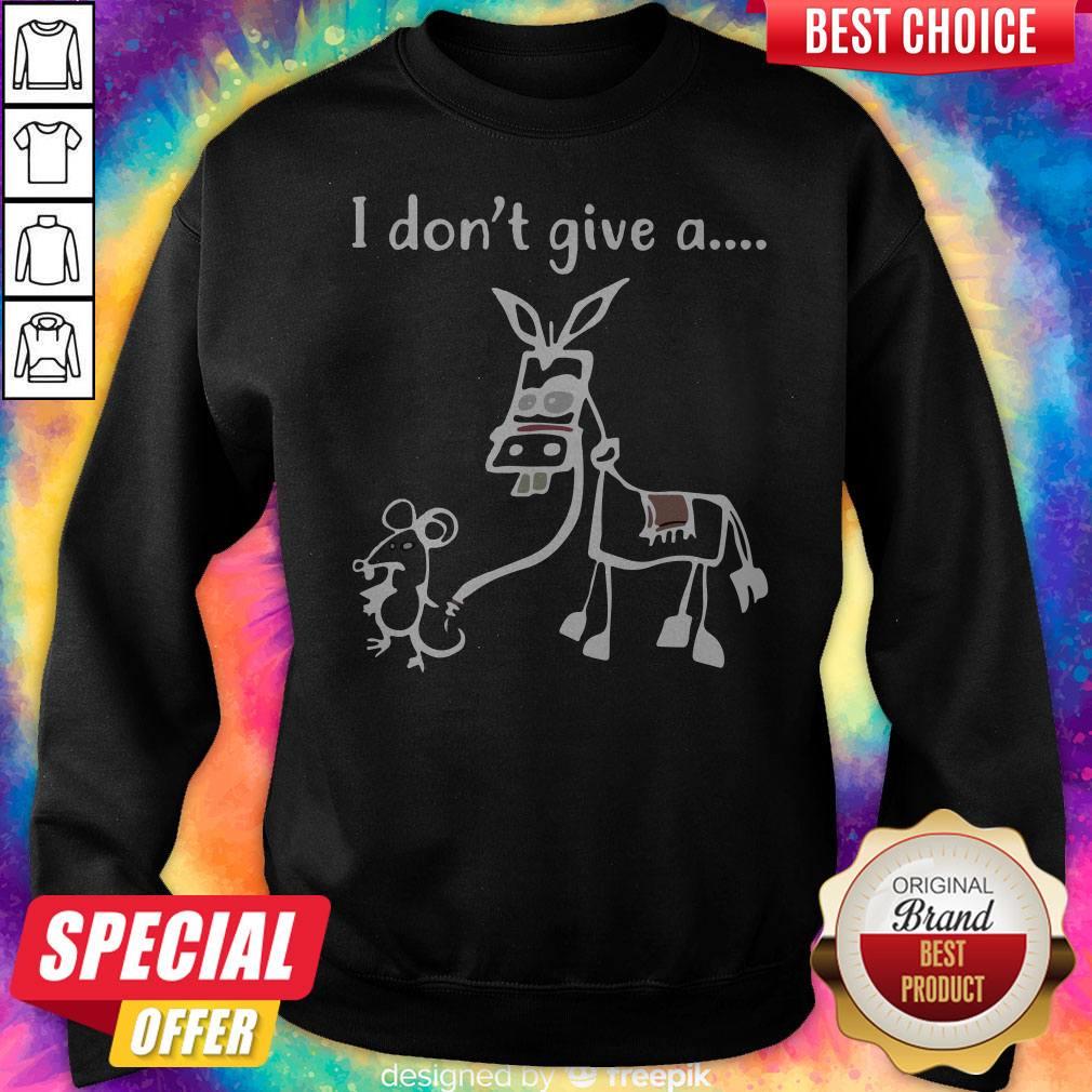 I Don’t Give A Rat’s Graphic Shirt