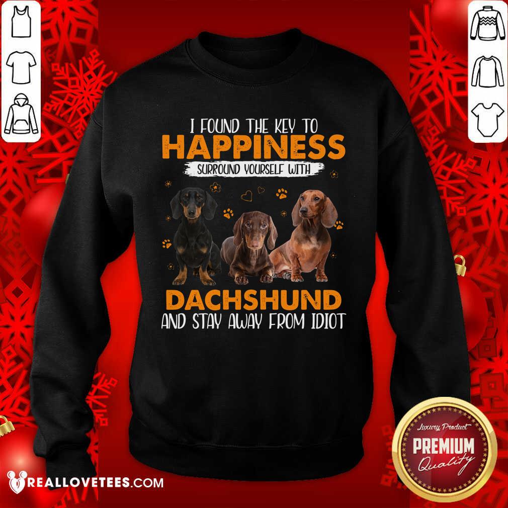 I Found The Key To Happiness Dachshund Shirt