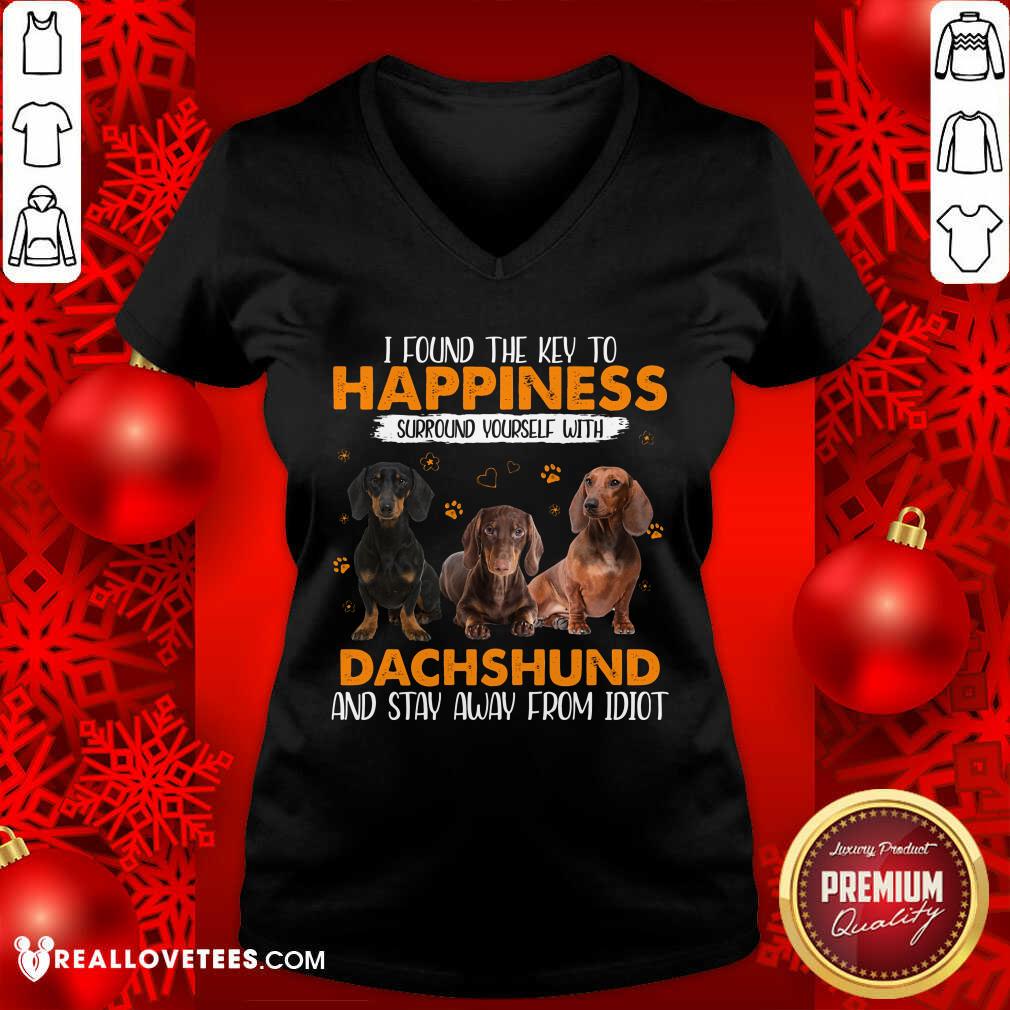 I Found The Key To Happiness Dachshund Shirt