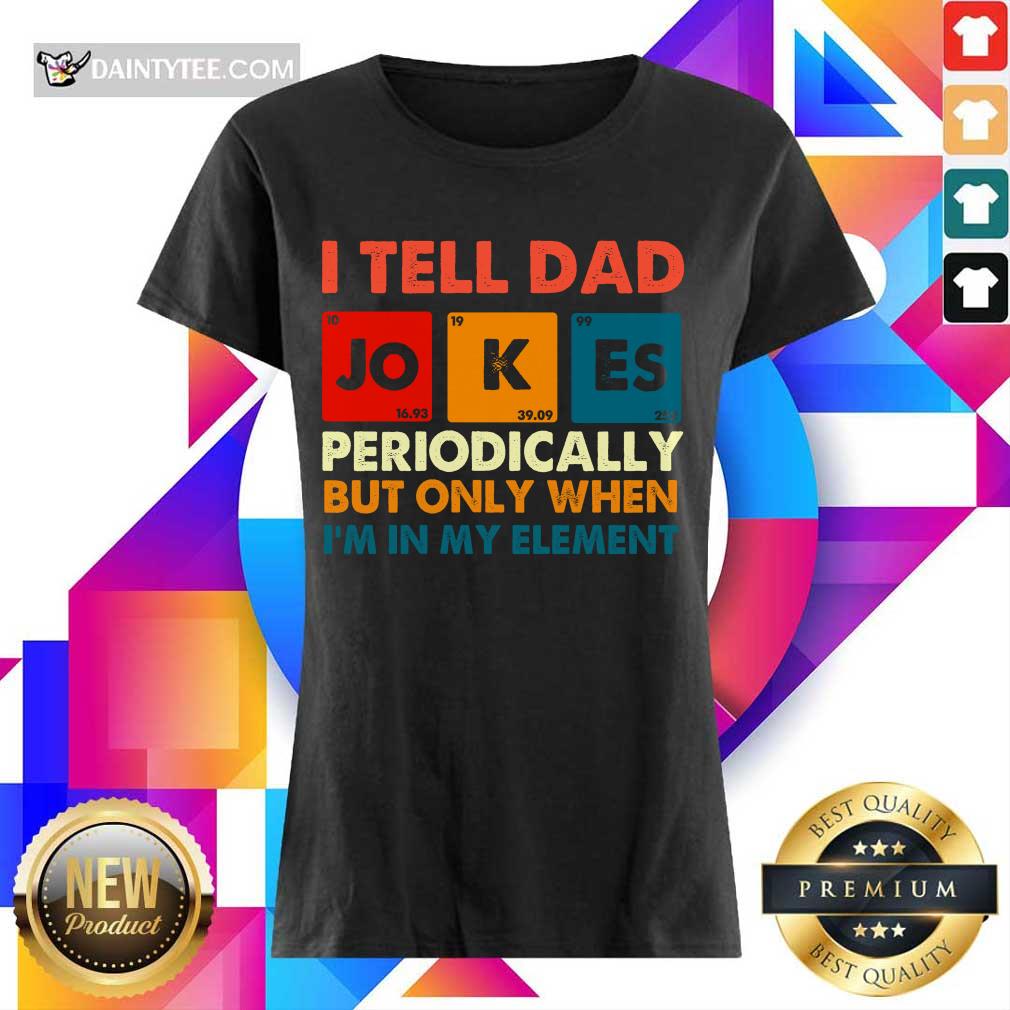 I Tell Dad Jokes Periodically Vintage Shirt
