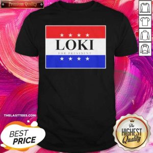 Official Loki For President 2020 Shirt