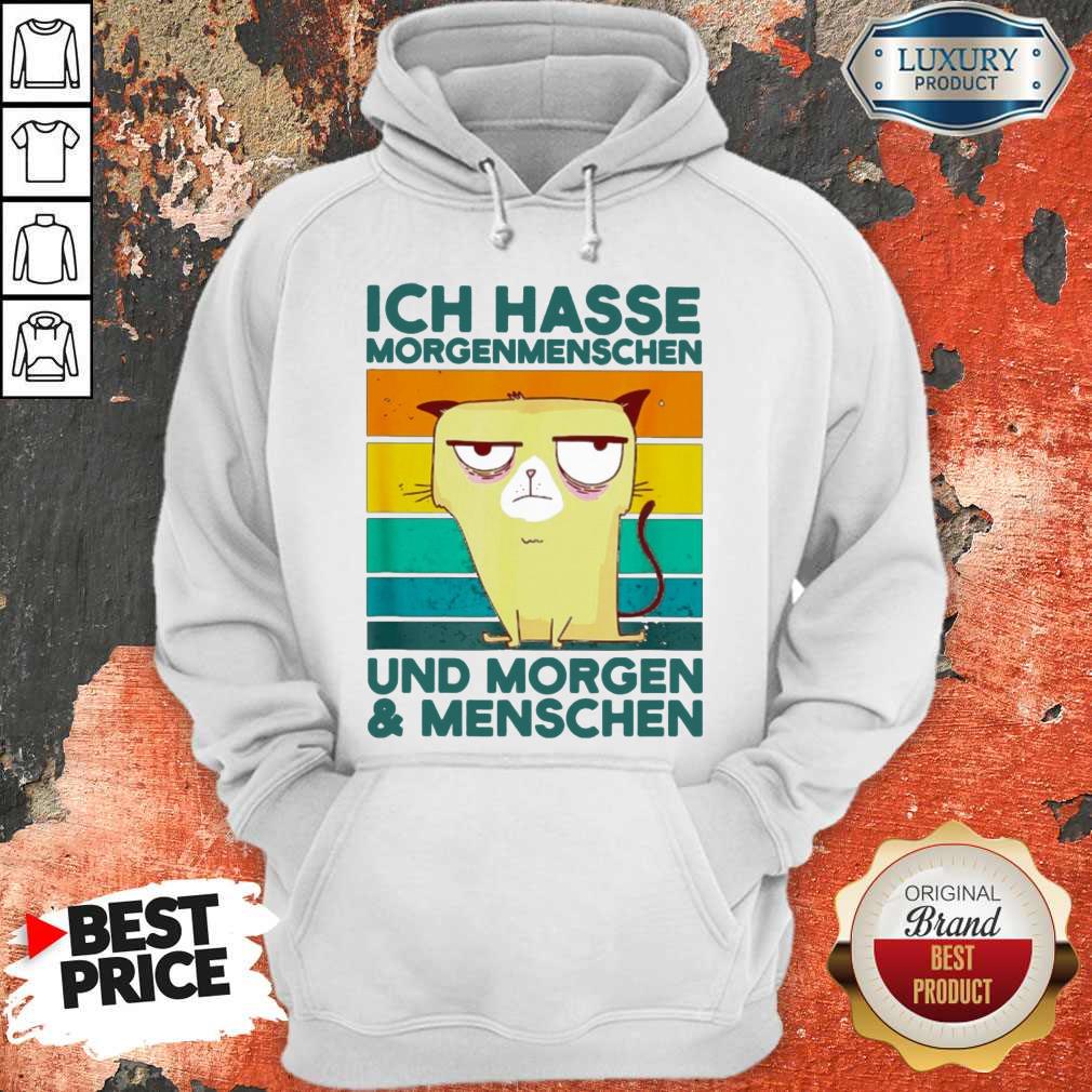 ICH Hasse Morgenmenschen Und Morgen And Menschen Vintage Shirt
