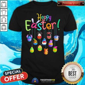 Nice Disney Characters Egg Easter Happy Easter day 2021 Shirt