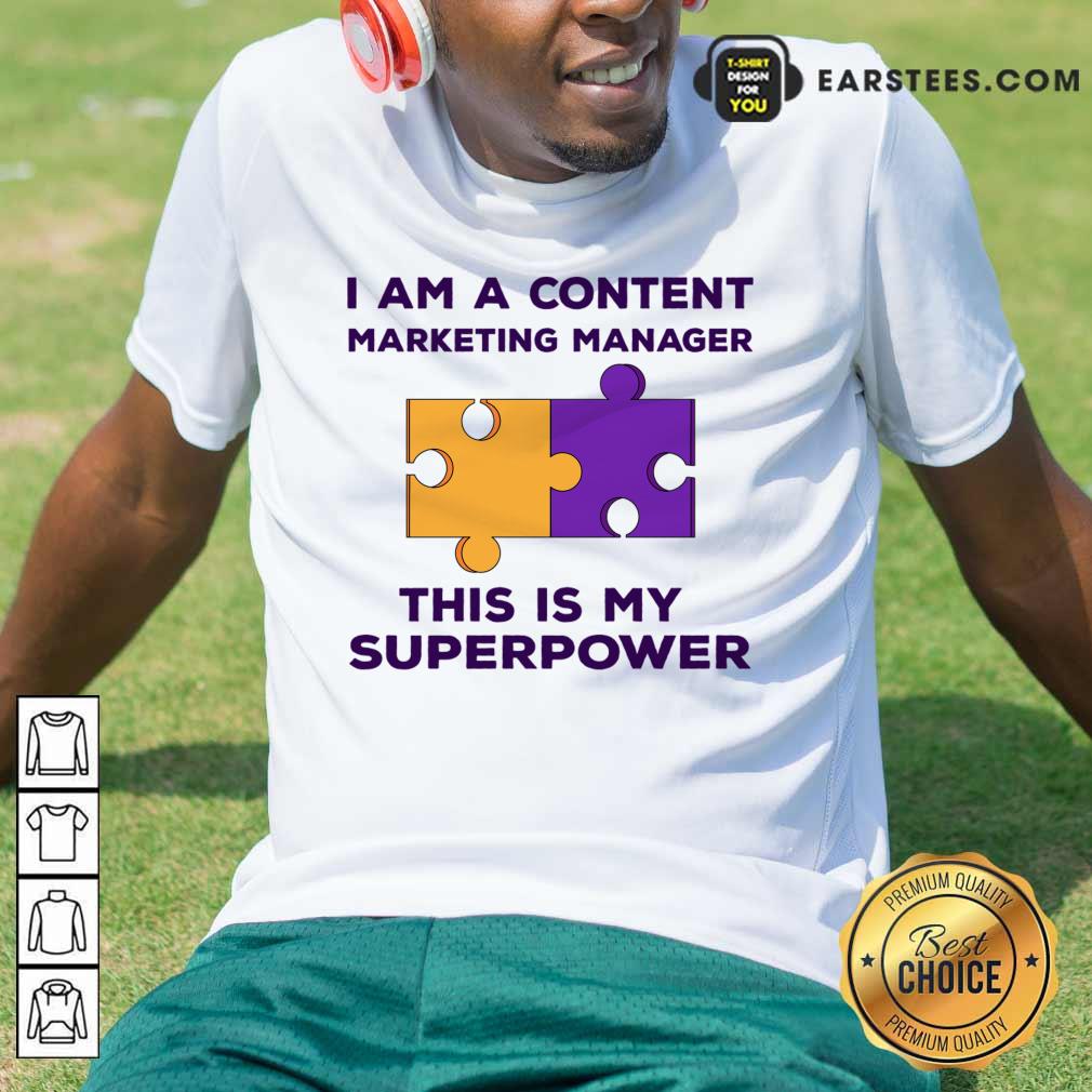 I'm A Content Marketing Manager Shirt