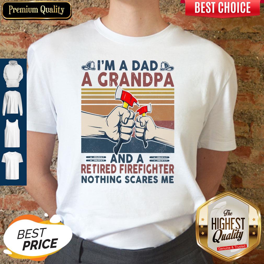 I'm A Dad A Grandpa And A Retired Firefighter Classic T-Shirt