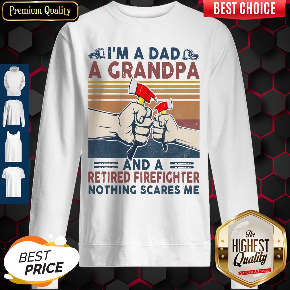 I'm A Dad A Grandpa And A Retired Firefighter Classic T-Shirt