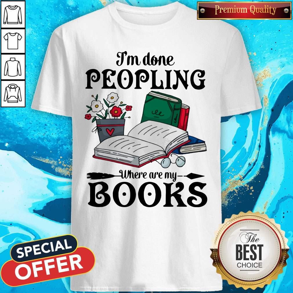 I’m Done Peopling Where Are