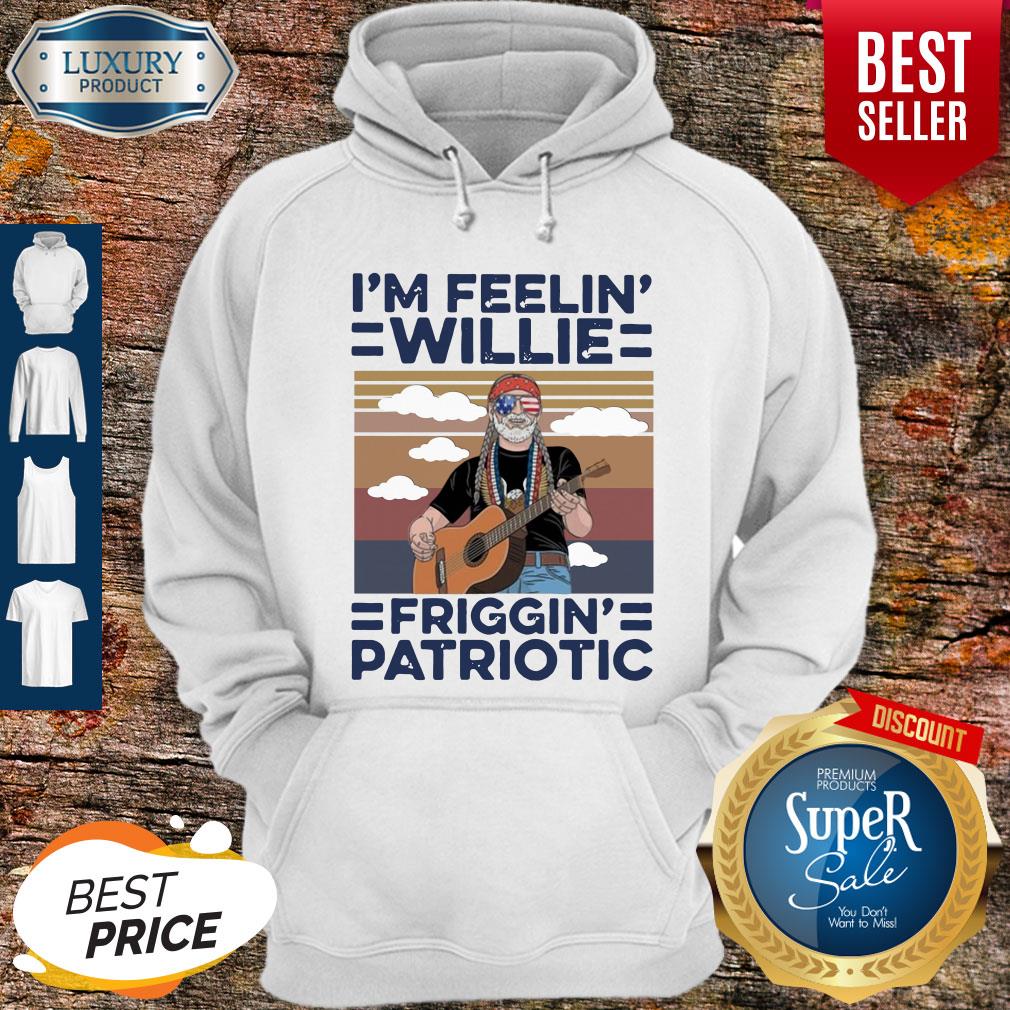 I'm Feelin' Willie Friggin' Patriotic Guitar Vintage Shirt
