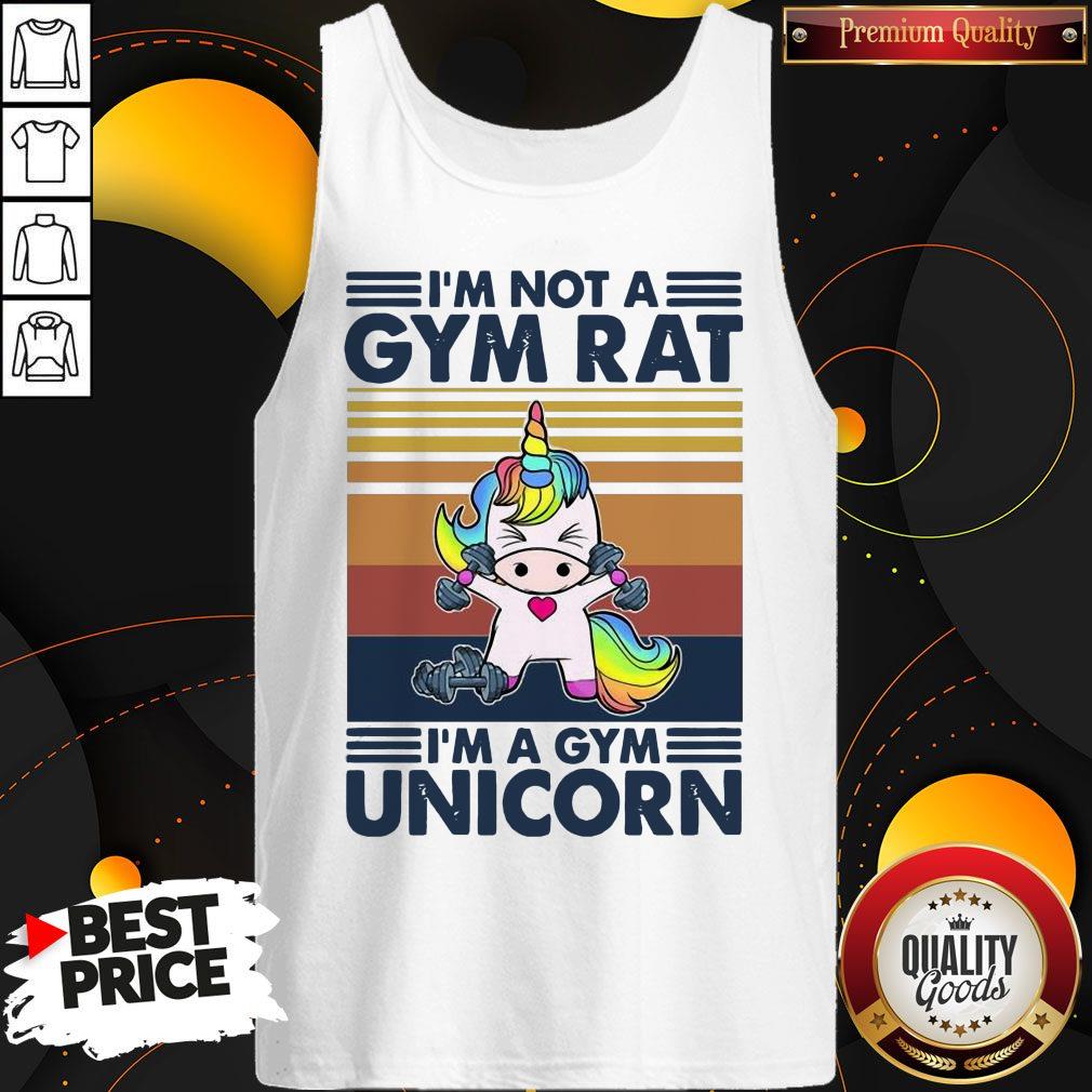 I'm Not A Gym Rat I'm A Gym Unicorn Shirt