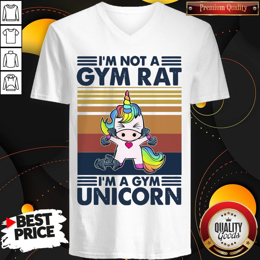 I'm Not A Gym Rat I'm A Gym Unicorn Shirt