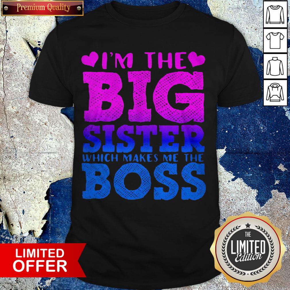I'm The Big Sister Which Makes Me The Princess Shirt