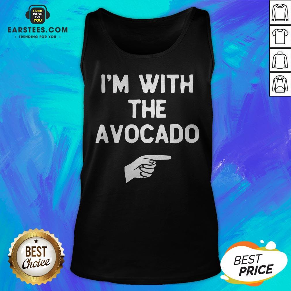 I'm With The Avocado Costume Halloween Matching Shirt
