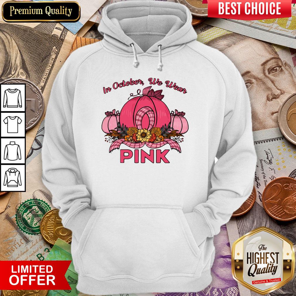 In October We Wear Pink Halloween Shirt