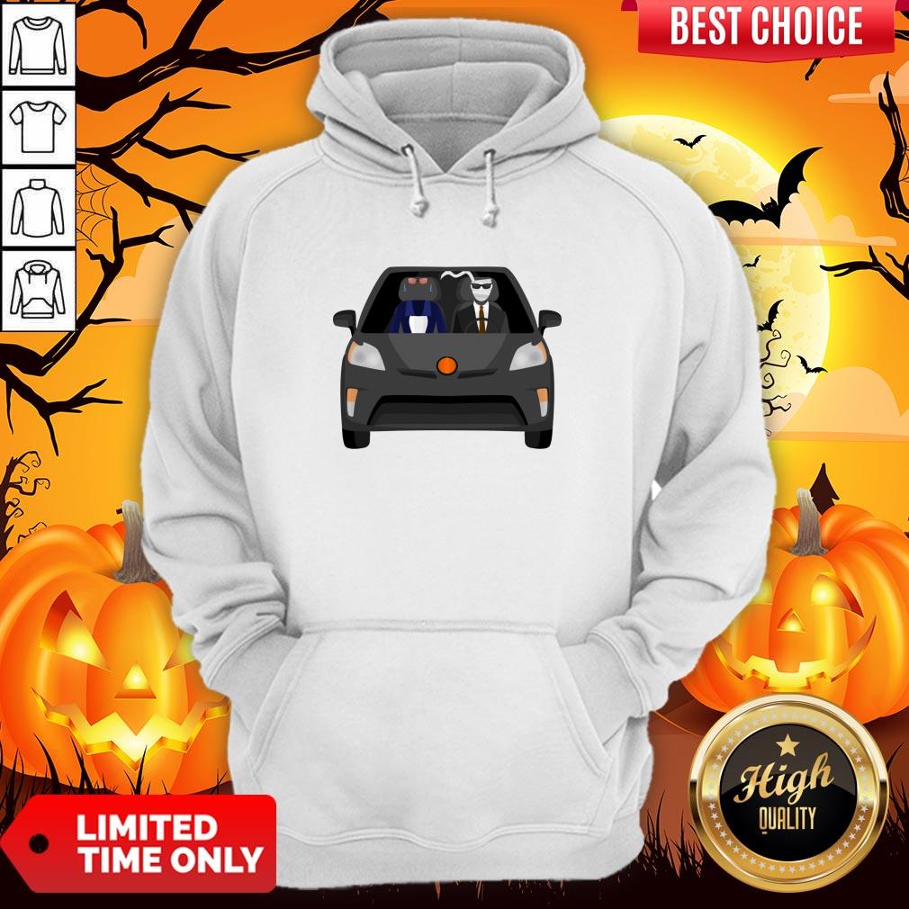 Invisible Man Family Drive In The Car Halloween Day Shirt