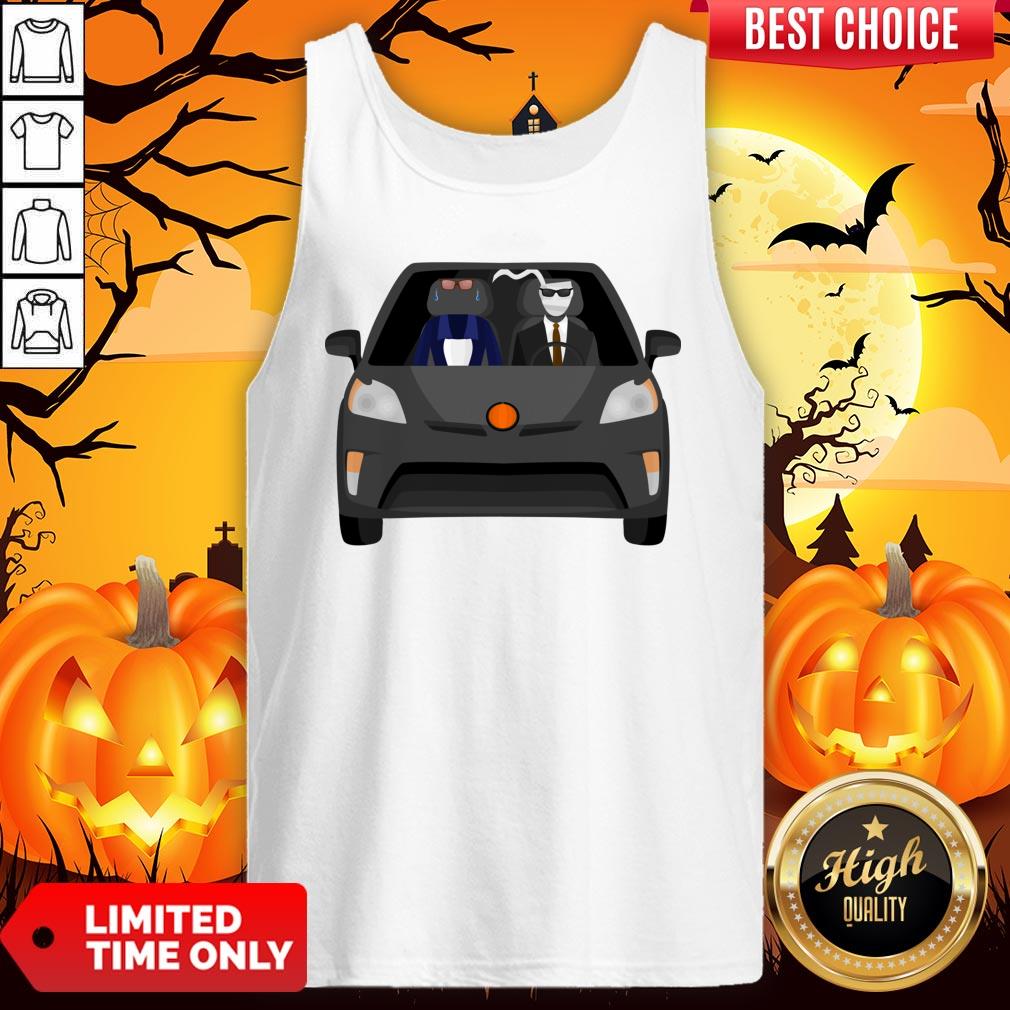Invisible Man Family Drive In The Car Halloween Day Shirt