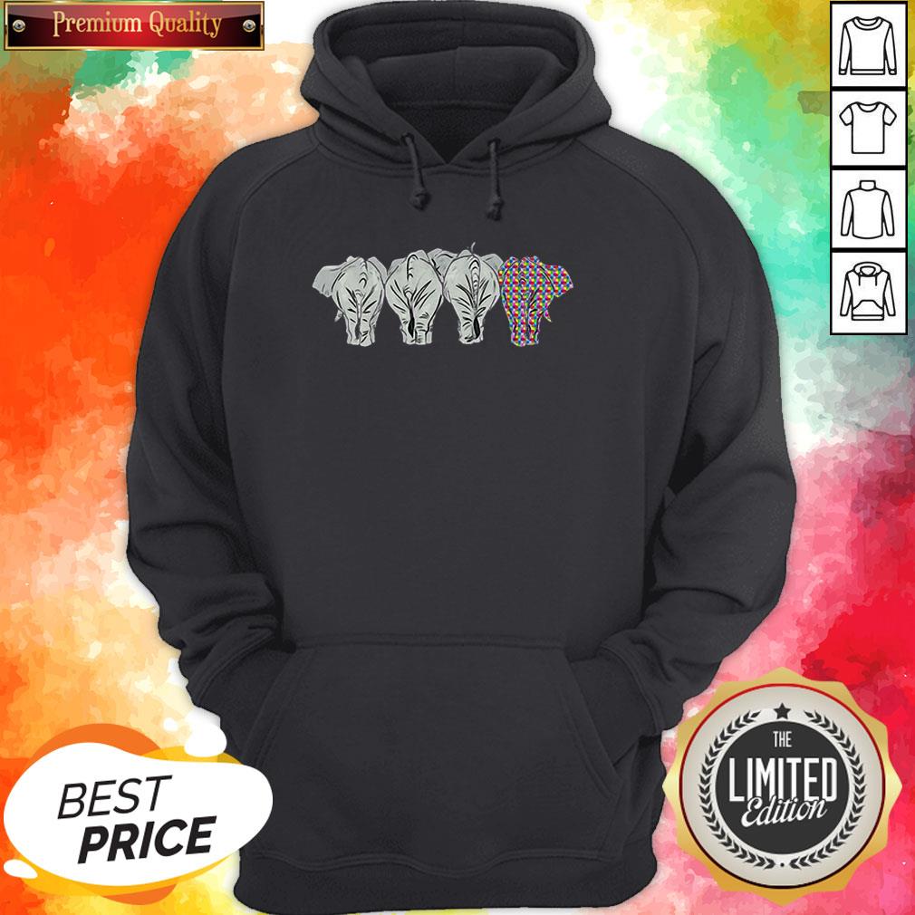It’s Ok To Be A Little Different LGBT Elephant Pride Shirt
