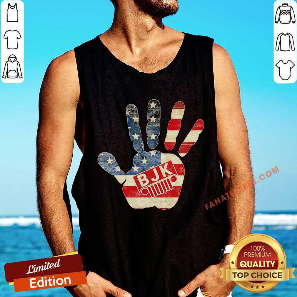 Jeep BJK Heart American Flag Shirt