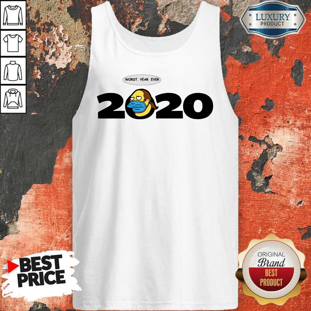 Jeff Albertson Face Mask Worst Year Ever 2020 Shirt