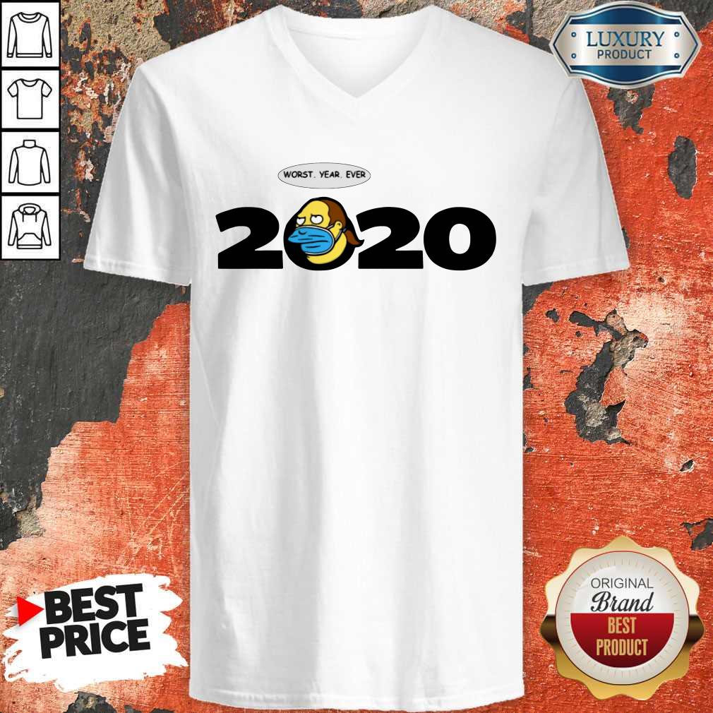 Jeff Albertson Face Mask Worst Year Ever 2020 Shirt