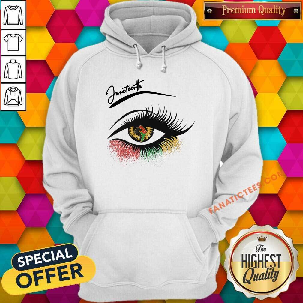 Juneteenth Eye African Ladies Shirt