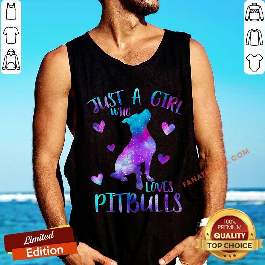 Just A Girl Who Loves Pitbulls Shirt
