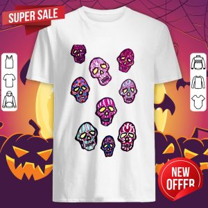 Day Of The Dead Dancing Sugar Skulls Shirt