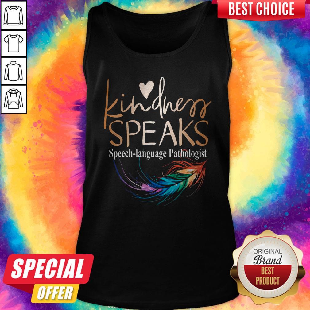 Kindness Speaks Feathers LGBT Shirt