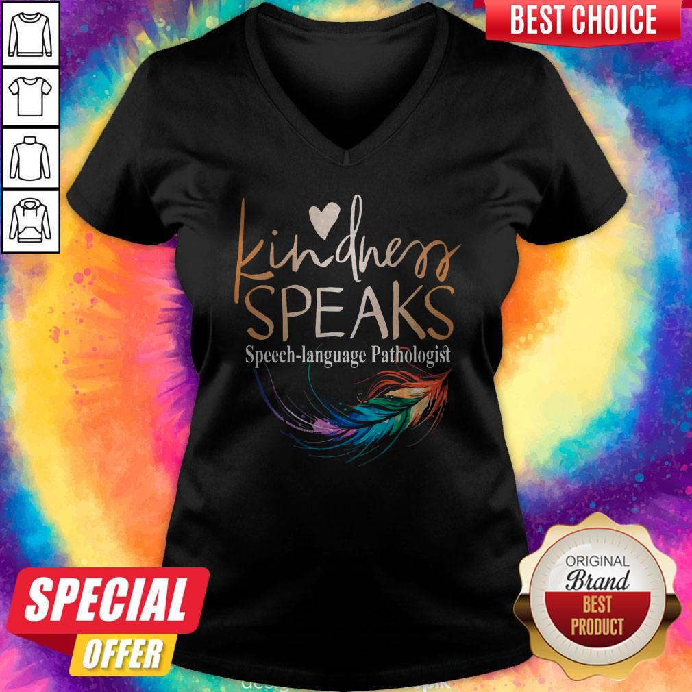 Kindness Speaks Feathers LGBT Shirt