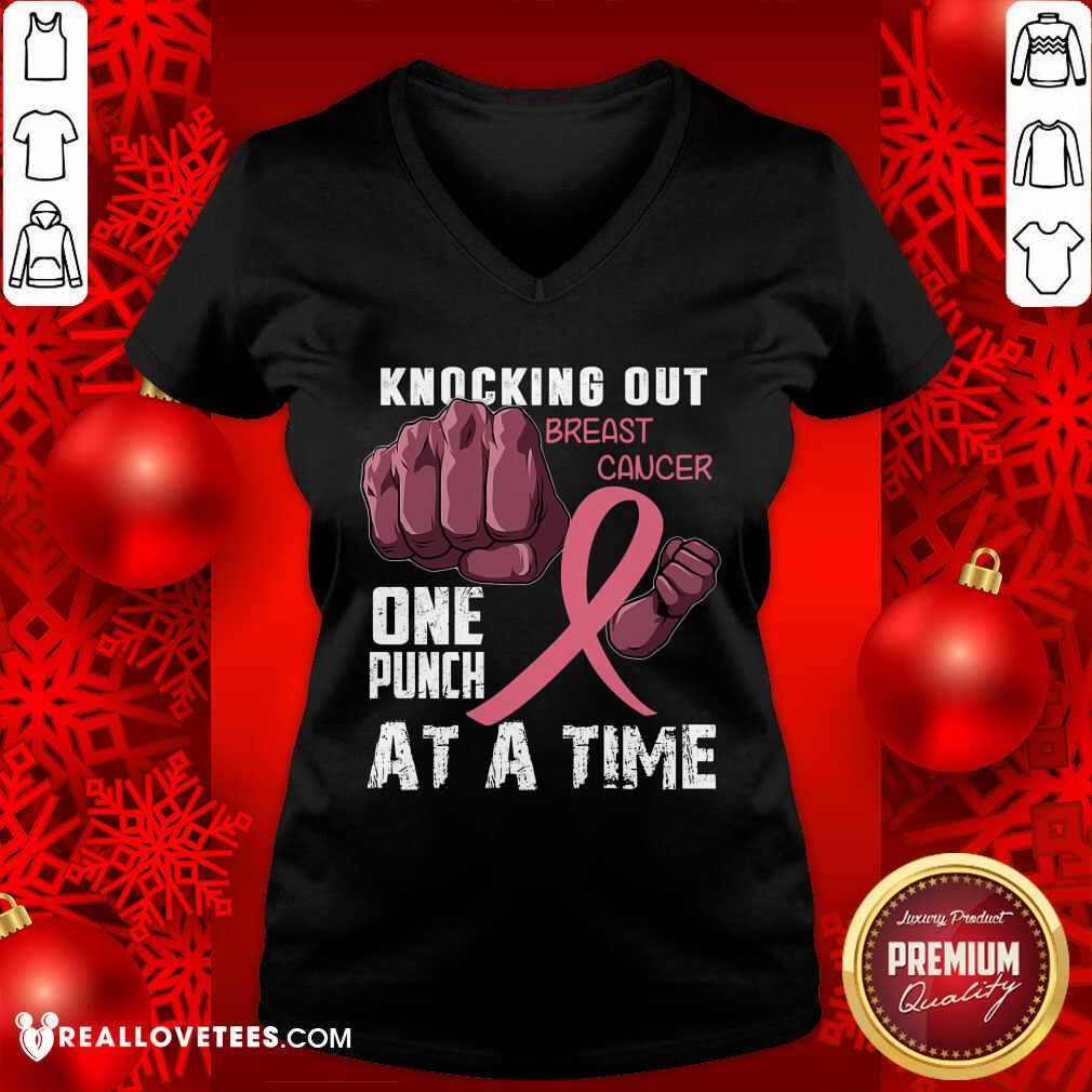 Knocking Out Breast Cancer One Punch Shirt