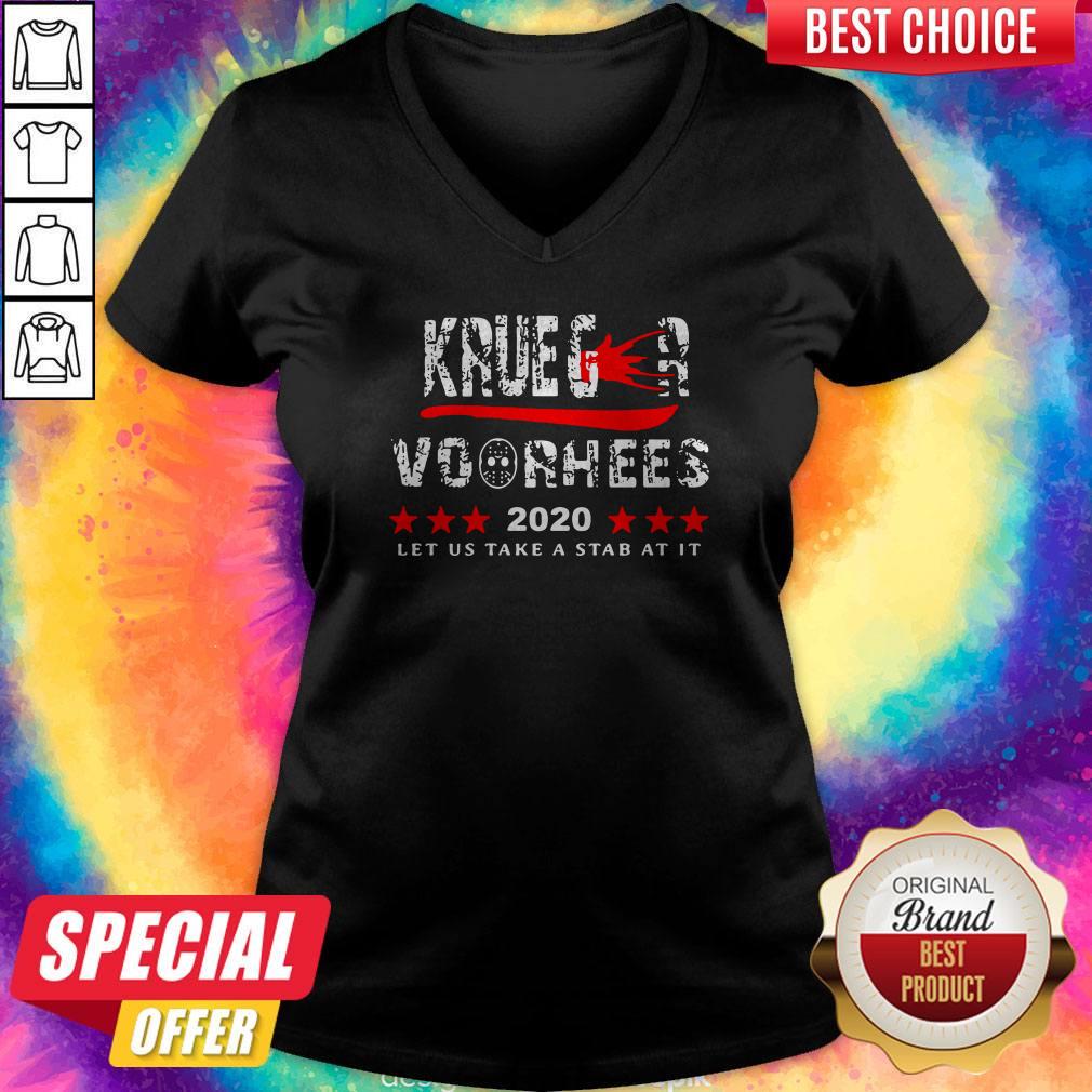 Krueger Voorhees 2020 Let Us Take A Stab At It Shirt
