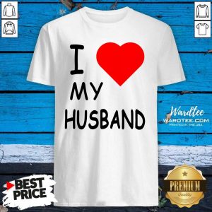 Official I Love My Husband Shirt