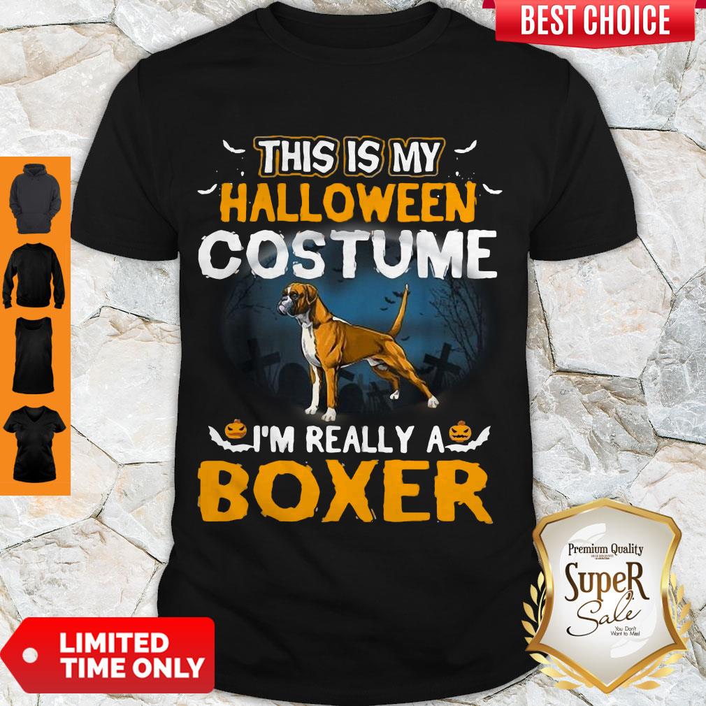 Perfect This Is My Halloween Costume I’m Really A Boxer Shirt