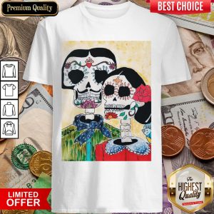 Amor Skeleton Couple Day Of The Dead Muertos Shirt