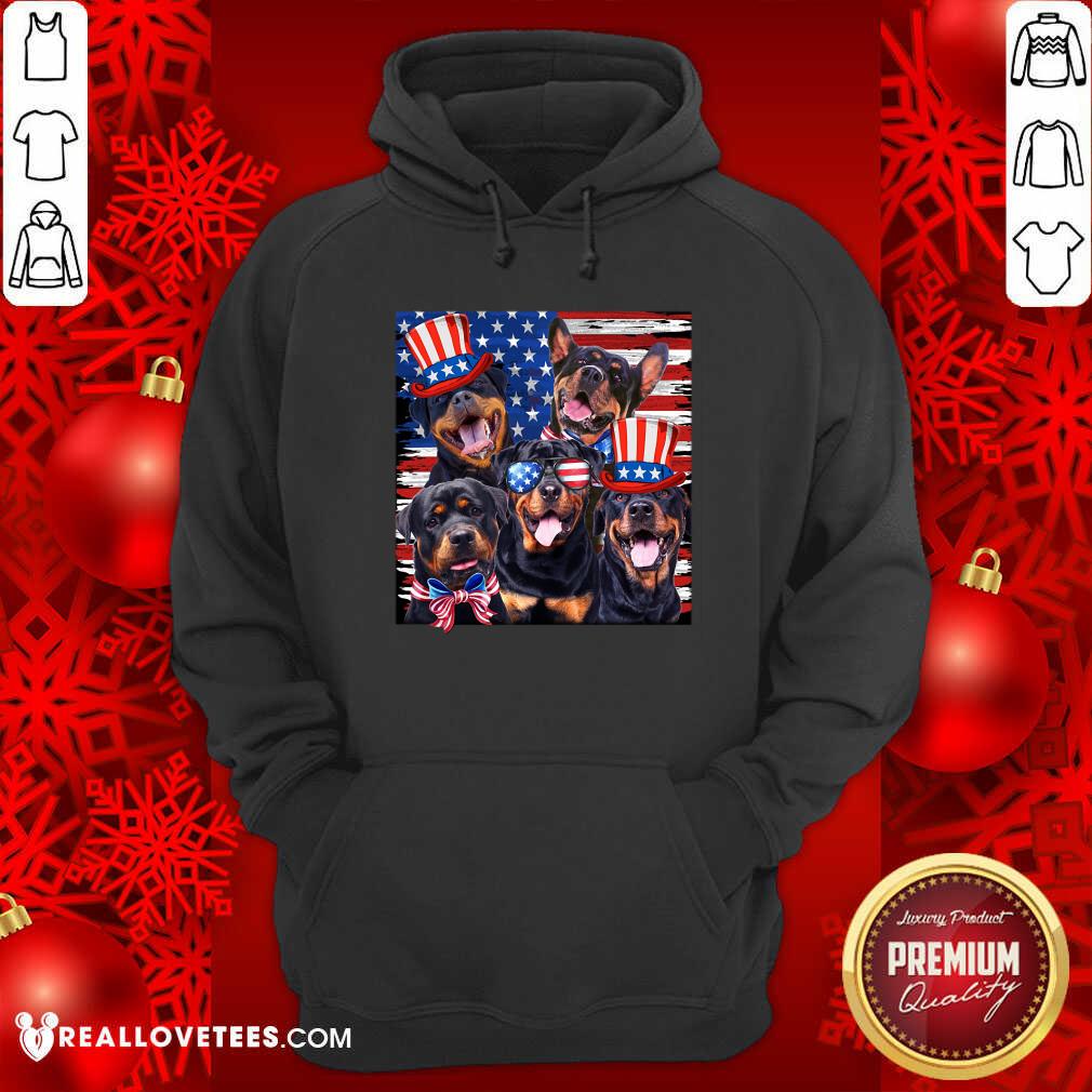 Labrador Black Dog 4th Of July USA Flag Shirt