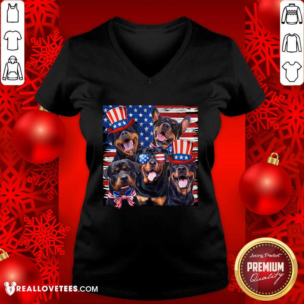 Labrador Black Dog 4th Of July USA Flag Shirt