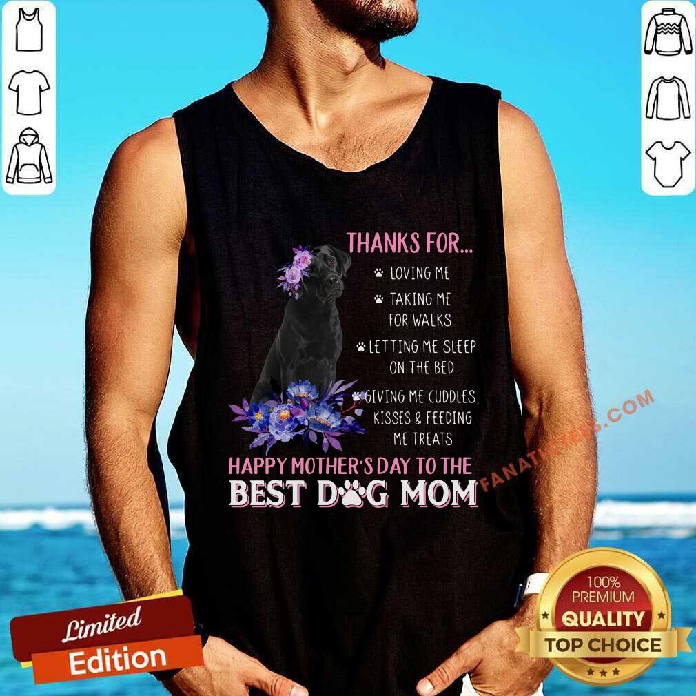 Labrador Thanks For Loving Me Taking Me For Walks Shirt